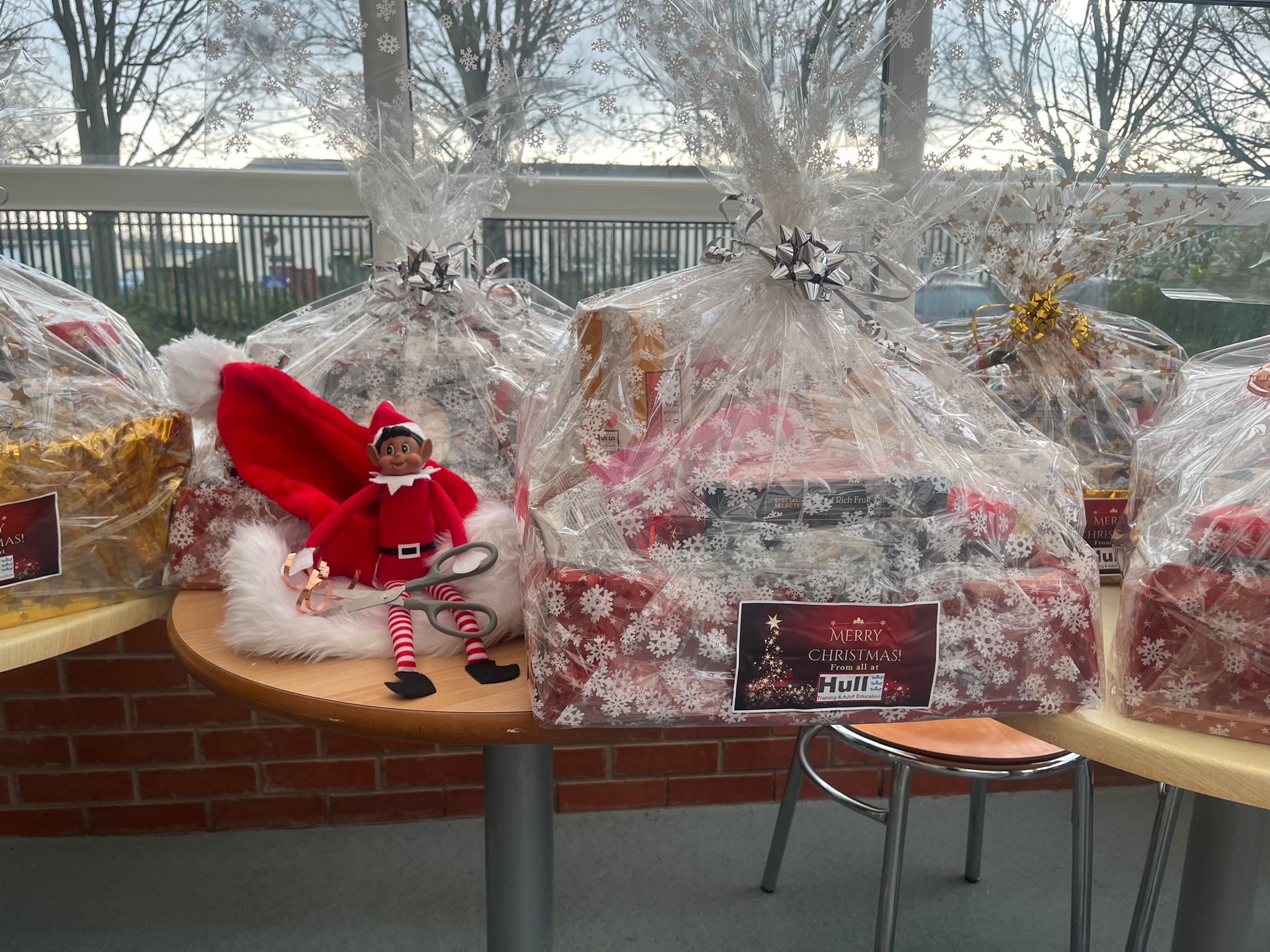 Food Christmas hampers TEC engineering centre