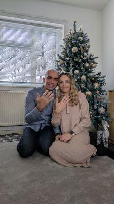 ESOL learner Mykola Shevchenko and Nataliia Sadova HTAE Valentine's Love story