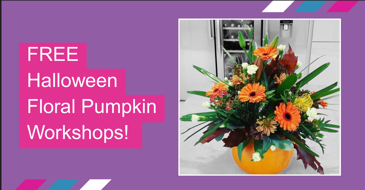 image of Floral Pumpkins workshops
