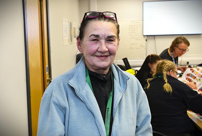 ESOL learner Gwen Borkowska