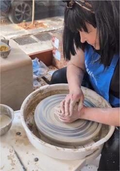 Izabela Wykpisz in Athens