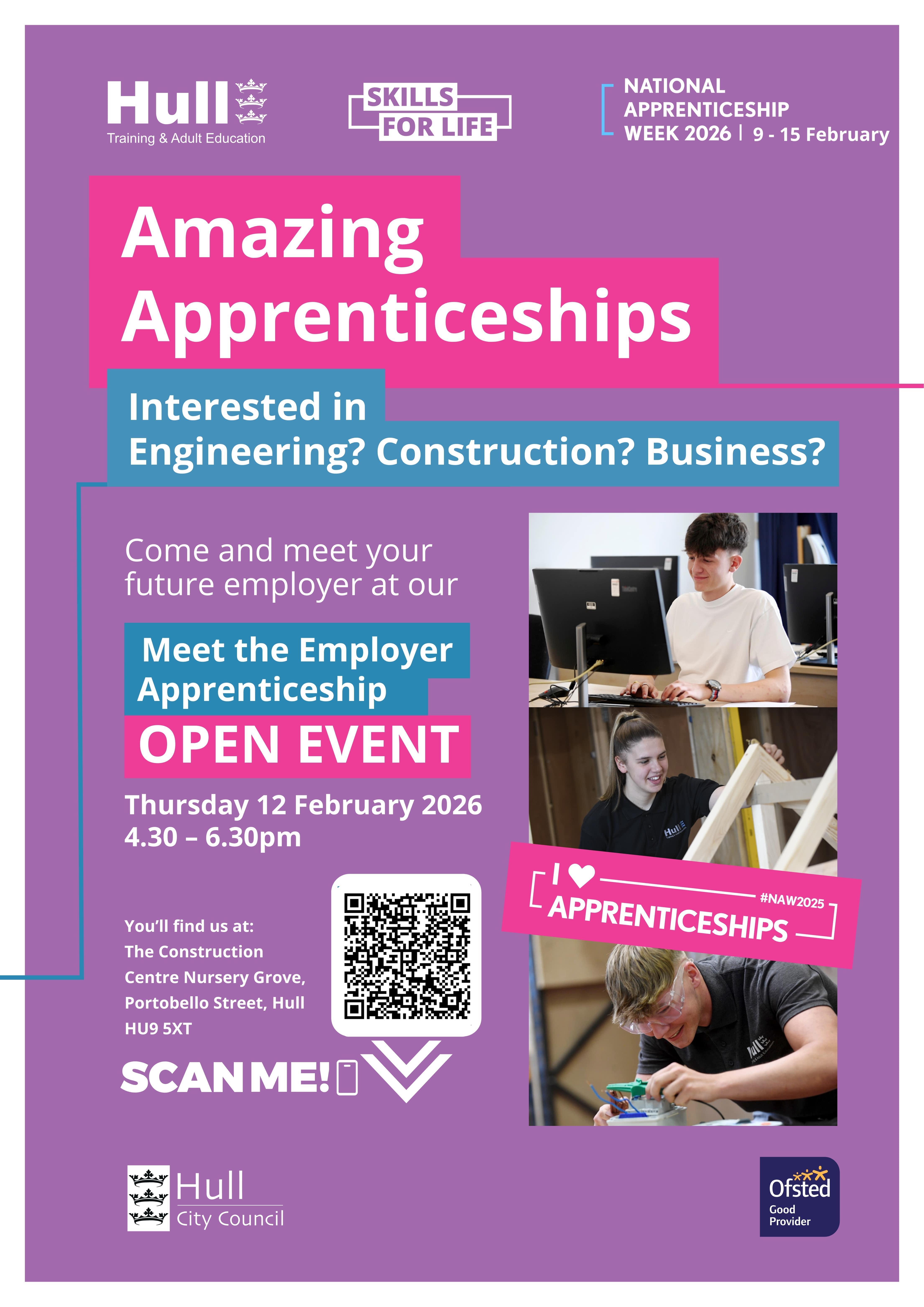 Meet the employer apprenticeship open event 2026