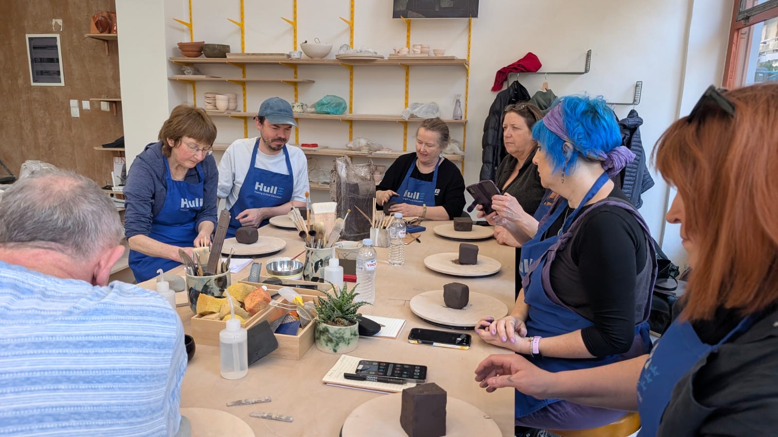 throwing group are at Katokosmos Studio in Kosmos